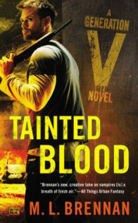 Review:  Tainted Blood by M. L. Brennan