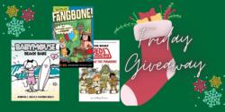 Friday Giveaway:  Collection of Comic-Style Kids Books